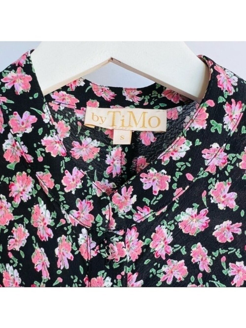 ByTimo Floral mini shirt dress - Picture 7 of 11